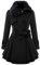 WHZXYDN Nouveau Manteau en Laine Long Et Mince pour Femmes Manteau en Laine à Double Boutonnage Trench-Coat pour Femmes
