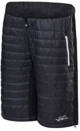 Black Crevice Damen Isolationshose, schwarz/weiß, 36