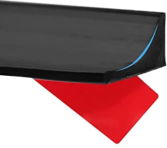 1M Black Silicone Shower Seal Strip,Bath Edging Sealing,Floor Threshold Water Barrier for Wet Room,Bathroom Tile Edge Caulk Beading Trim for Bathtub,Countertop,Kitchen