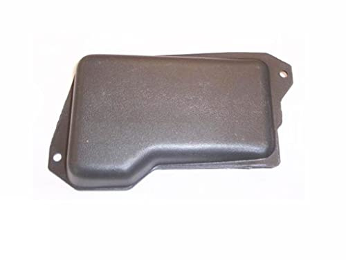 Batteriefachdeckel Batterieabdeckung passend für Piaggio TPH NRG MC2 MC3 Sfera NSL 50 125 – Erstklassige Qualität, Farbe Schwarz