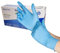 Supreme TTF Blue Nitrile Disposable Gloves Non Latex powder Free Ambidextrous Box of 100 (1000 Gloves (1 Case), XL (Size 10))