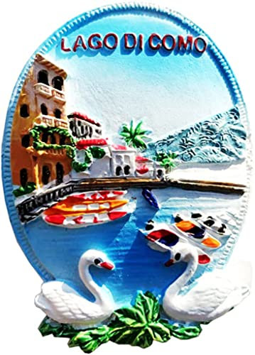 Lake Como Italien Magnet Kühlschrank Kühlschrank Magnet Dekoration Aufkleber Souvenir Harz Handwerk Küche Whiteboard