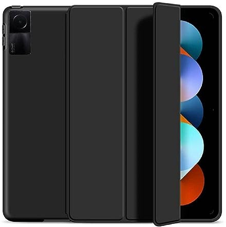 Tablethülle Tech-Protect Case SmartCase Tablettasche Soft Case Schutzhülle kompatibel mit Xiaomi Redmi Pad 10.6 Schwarz