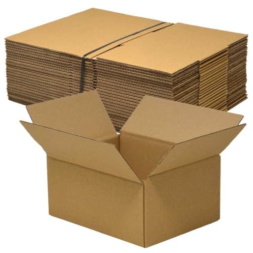 Faltkarton Karton Versandkarton | KP125 | 1wellig | Innenmass: 200x150x90mm | 1.20B | 25 Stück
