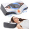 Hydomi Memory Foam Orthopädisches Kissen: Ergonomisches Kopfkissen für Nackenschmerzen-Nackenkissen Kopfkissen- Antischnarchkissen für Seiten, Rücken & Bauchschläf-Hohles Design, Ohrenschmerzen-frei