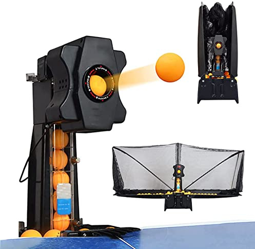 Automatische Tischtennismaschine, 36 verschiedene Spin Balls Ping Pong Roboter, zum Üben von Trainingsballmaschine - Einzelserve-Option verfügbar