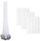 Bolosa 60 Stück Kerzendocht, Dochte für Kerzen Gießen, Kerzen Docht Set, Kerzendocht Kaufen, Kerzendochte für Dicke Kerzen, Kerzen Selber Machen Set,Dochte für Kerzen, 12cm Candle Wick (J)