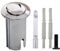 Compatible with Roca Spare D2D Push Button Dual Flush AH0001700R, Long Boby Threadable Rod