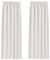 BellaHills Blackout Curtains Pencil Pleat Bedroom Curtain Panel for Privacy Protected Thermal Insulated Window Treatment for Living Room 2 Panels, 66 x 90 Inch, Ivory