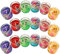 Lot de 6 bougies sans fumée décorées avec gel en verre, bougies chauffe-plat, Diya remplies de gelée et pour fête, festival, Diwali, mariage