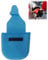 Magnetic Silicone Gas Pump Glove | Reusable Protective Silicone Glove for Gas Pump, Durable Fueling Glove to Protect Hands from Gasoline and Keypads (Blue)