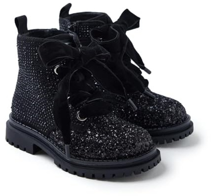 GIOSEPPO Finchley, Stivaletti Bassi con Lacci, Nero, 34 EU