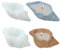 UR URLIFEHALL 2 Pcs Conque Shell Silicone Moules Vague Shell Plateau Moules Époxy Résine Moules De Moulage Pour Bougie Titulaire Savon Bonbons Stockage Artisanat