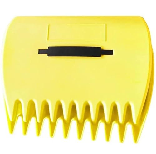 MNEVZX Pince à Feuilles mortes pour l'extérieur, 1 Paire, râteau à Feuilles de Jardin, Collecte Les Feuilles mortes et Les organise avec Un râteau à Feuilles Sacs de Jardin Sac Dechets(1/2)