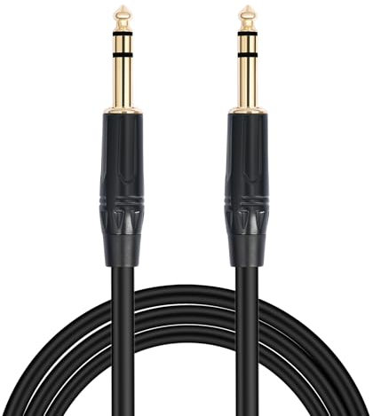 Zqxnt 1/4 Bis 1/4 Soundkabel Gitarrenkabelinstrumentkabel 6 35 Mm Unbalanced Patches Lautsprecher Kabel Für Elektrische
