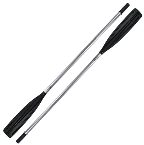 Orginal Aluminium-Ruderset John Paddle (2 Stück) Pontonpaddel Schlauchbootpaddel 160cm – sehr Leicht, korrosionsbeständig, ABS-Paddel, ideal für Schlauchboote Fischerboot