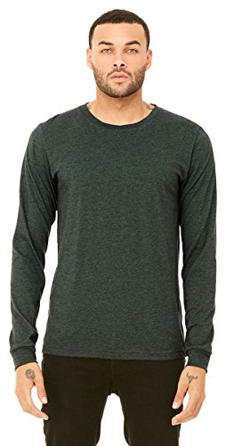 Unisex Jersey Long-Sleeve T-Shirt - HEATHER FOREST - L