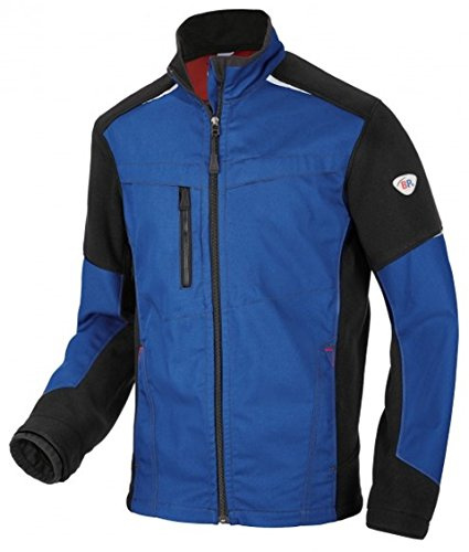 BP 1992-570-13 Hybrid-Arbeitsjacke - Gefütterter Stehkragen - Ergonomische Ärmel - Reines Polyester - Normale Passform - Größe: 44/46n - Farbe: königsblau
