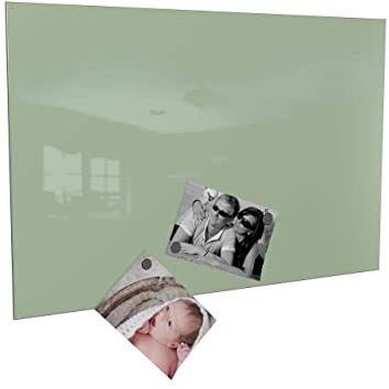 Colours-Manufaktur Magnettafel Magnetwand inkl. 4 Magnete (Mint, 40 x 60 cm)
