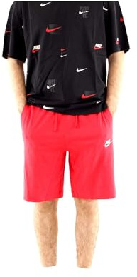 Nike Herren Sport Shorts M NSW Club Short JSY, University red/(White), L, BV2772