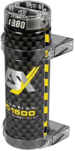 ESX DC1500-1.5 Farad Puffer-Kondensator mit integriertem Verteilerblock