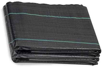 ANSIO Weed Control Membrane 2Mx20M Weed Control Fabric,Ground cover Membrane, UV stabilised Weed Barrier Fabric. Ideal for use in Patios, Garden, Flower beds, Landscaping - weed suppressant
