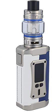 Smok Morph 2 E Zigarette, mit 230 Watt Mod & TFV18 Tank 7,5ml, inkl. Mesh Heads - Farbe: weiss-blau