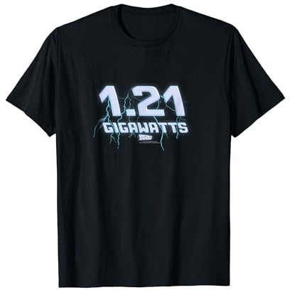 Back To The Future 1.21 Gigawatts T-Shirt