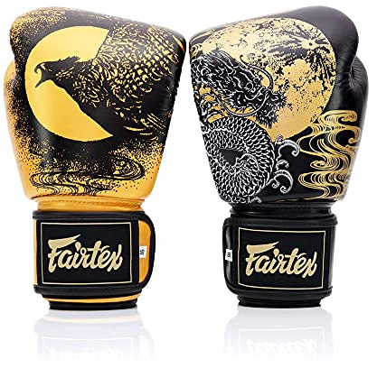 Fairtex BGV26 Harmony Six Boxhandschuhe schwarz/Gold