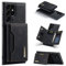 ZCDAYE Wallet Case for Samsung Galaxy S23 Ultra, Leather Phone Case with Removable Magnetic Card Holder Men Women Cases Useful Protective Phone Cover for Samsung S23 Ultra, Black