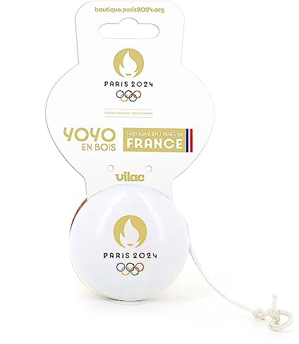 Vilac - Edition spéciale pour Les Jeux Olympiques 2024 - Yoyo - Jouet sous Licence Officiel - Jouet pour Enfant à partir de 5 Ans - Jouet Unique - Fabriqué en France - 240800