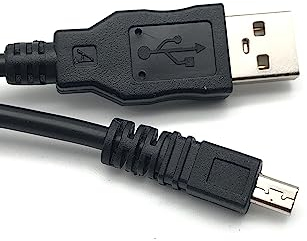 T-ProTek Kamera USB Kabel Datenkabel Ladekabel kompatibel für Casio Exilim EX-ZS30