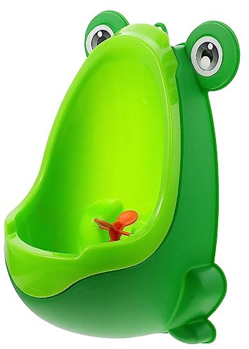BIUDECO Urinario Colgante Chico Pis Orinal De Dibujos Animados Para Niños Pequeños Entrenador De Orina En Forma De Rana Niño Pis Inodoro Montado En La Pared Bebé Herramienta Páginas
