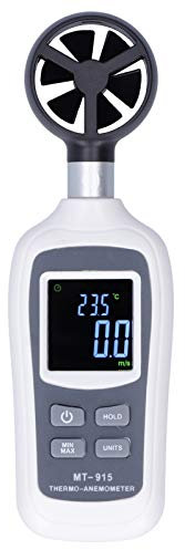 Hand-Windgeschwindigkeitsmesser, MT-915 Mini-Digital-Anemometer LCD-Hand-Windrichtungsanzeiger Windgeschwindigkeitsmesser-Messinstrumente Für Die Erfassung von Wetterdaten