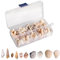 Fhioevt Muscheln Deko 10 Stile Muscheln zum Basteln Muscheln mit Loch Muschel Kleine Jakobsmuschel Miniatur Gemischte Muscheln Für Harz Kerze Basteln Hochzeitsdeko Aquarium (150-200)