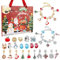 Adventskalender 2024 für Kinder Mädchen,Adventskalender Mädchen Schmuck 2024 Adventskalender Schmuck,24 Tage Adventskalender Mädchen Weihnachts Geschenke für Mädchen 5 6 7 8 9 10 11 12 Jahre