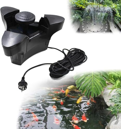 Aquarium Surface Protein Skimmer,Fish Tank Protein Skimmer,3 In 1 Aquarium Oil Skimmer for Sea and Fresh Water, Internal Filter Wall Mounted Fish Tank Surface Protein Skimmer