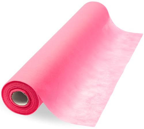 Einwegauflage 60cm x 50 Meter auf Rolle mit Perforation I Rosa I Vlieslaken ohne gumizug I Kosmetikliege - Tatto - SPA - Ärztekrepp