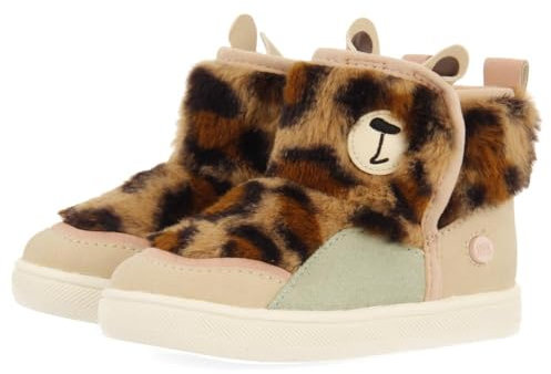 GIOSEPPO Hatvan, Stivaletti Bassi con Lacci Bambina, Leopardato, 20 EU