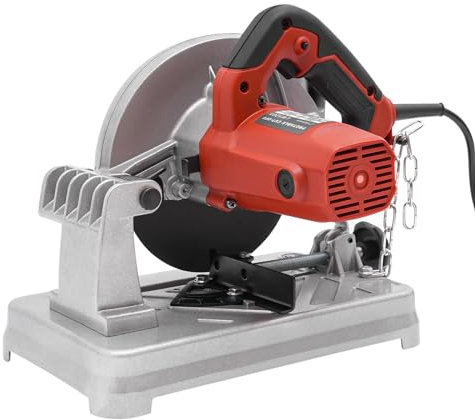 Sierra de corte para metales, sierra de corte de metal, sierra de corte de metal, sierra de corte transversal, 5200 RPM, sierra de corte, sierra de corte transversal, sierra ingletadora de metal,