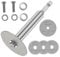 Sharplace 1/4inch Hex Shank with 4 Saw Blade for Drill Rotary Tool Easily Install Multifunctional for PVC Pipe Replacement Wheel Blade