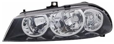 EDA PREMIUM auto Scheinwerfer Links 60695946 passend für ALFA ROMEO 156 2003-2005, ohne Stellmotor für LWR, H1/H7, ECE
