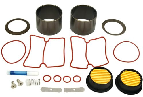 1100W Senza Silenti Olio Compressore Aria Servizio Set Include 20 Strumenti per Migliorare La Durata E Rapide Riparazioni