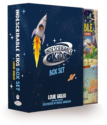 Indescribable Kids Box Set with Poster (Indescribable, How Great Is Our God, The Wonder of Creation): Includes 3 Devotionals About God and Science!