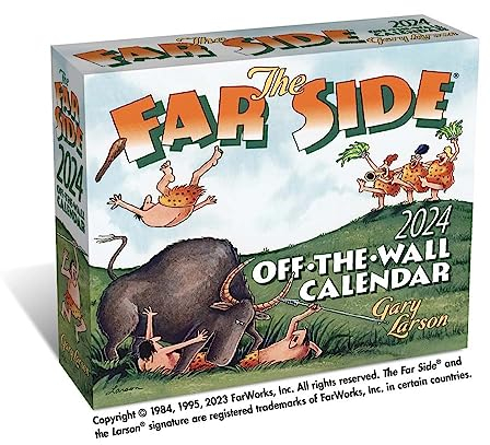 The Far Side® 2024 Off-the-Wall Day-to-Day Calendar: Original Andrews McMeel-Tagesabreißkalender [Kalendar]