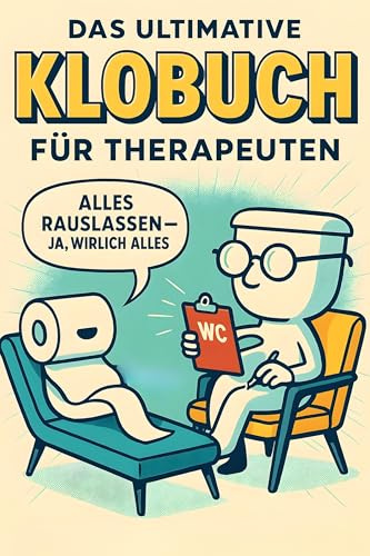 Das ultimative Klobuch für Therapeuten: Alles rauslassen – ja, wirklich alles. Lustiges Geschenk mit Lifehacks, Fun Facts und Geschichten
