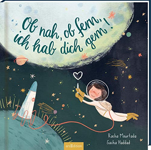 Ob nah, ob fern, ich hab dich gern!: Mutmachbuch für die Corona-Zeit, Geschenk für Erwachsene und Kinder, Liebhaben, Vermissen