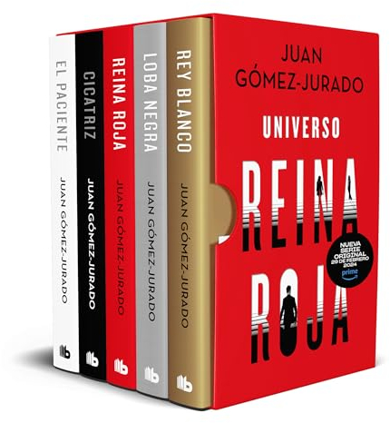 Universo Reina roja (estuche con: Reina roja | Loba negra | Rey blanco | Cicatriz | El paciente) (Ficción)