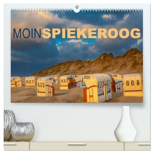 Moin Spiekeroog (hochwertiger Premium Wandkalender 2026 DIN A2 quer), Kunstdruck in Hochglanz: Brillante Fotografien der Ostfriesischen Trauminsel (CALVENDO Orte)