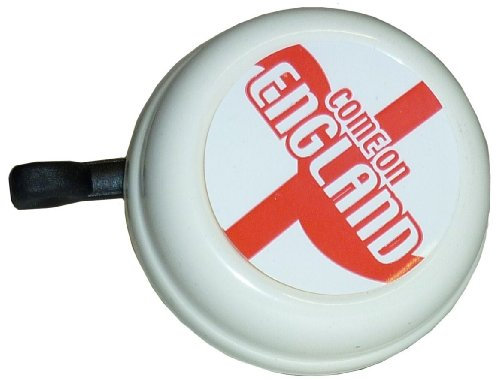 Come On Angleterre football coupe du monde/olympiques 2014 Vélo Bell Blanc et Rouge
